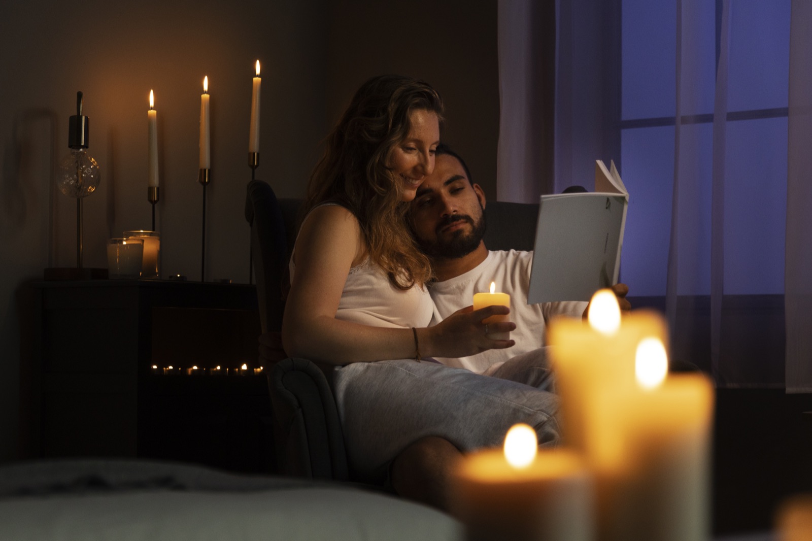 A home prepared with light during a power outage