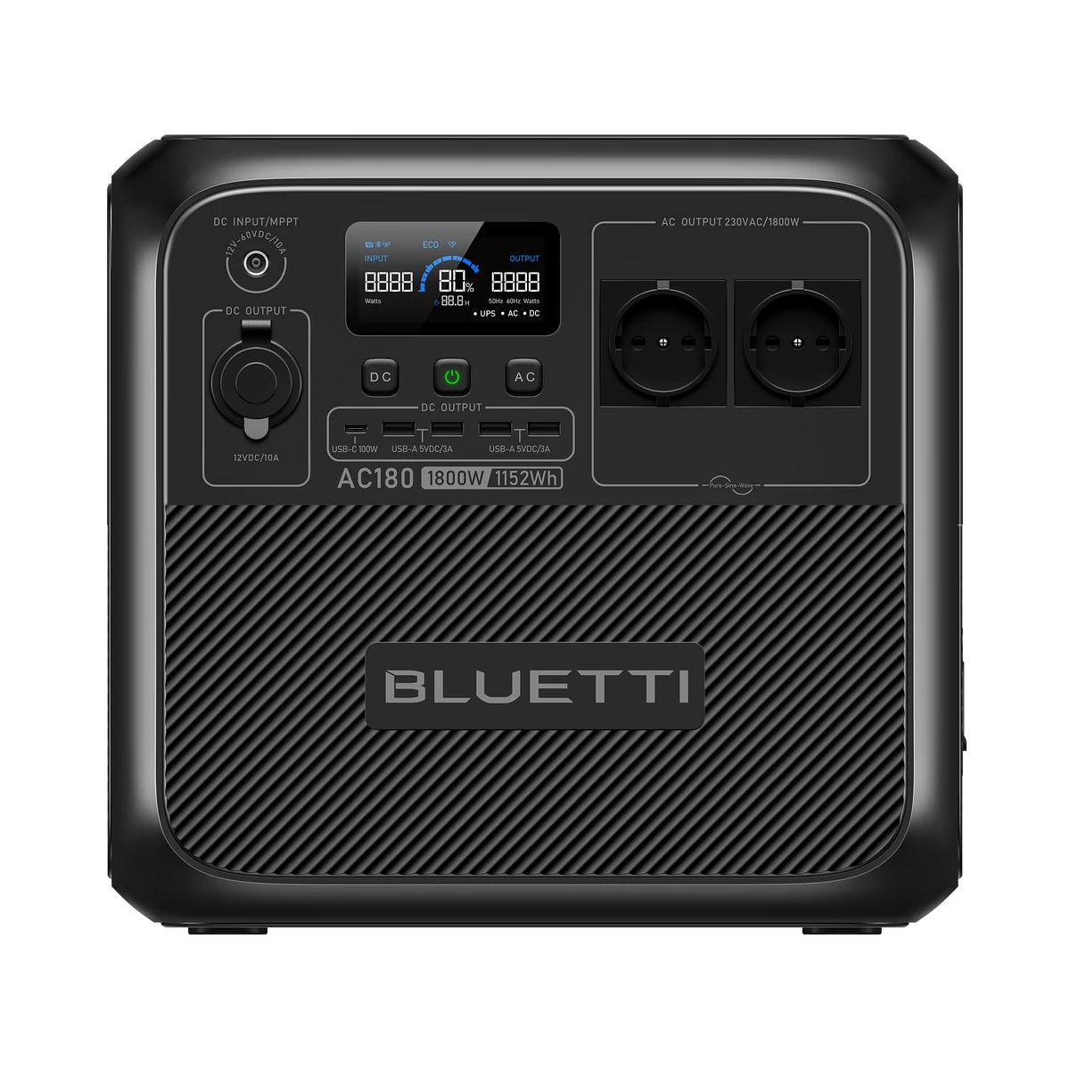 BLUETTI AC180 — Photo: EU version.