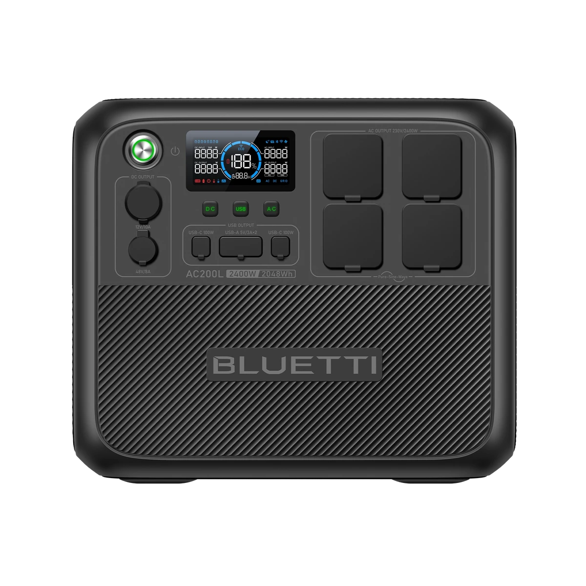 BLUETTI AC200L — Foto: EU-Ausführung.