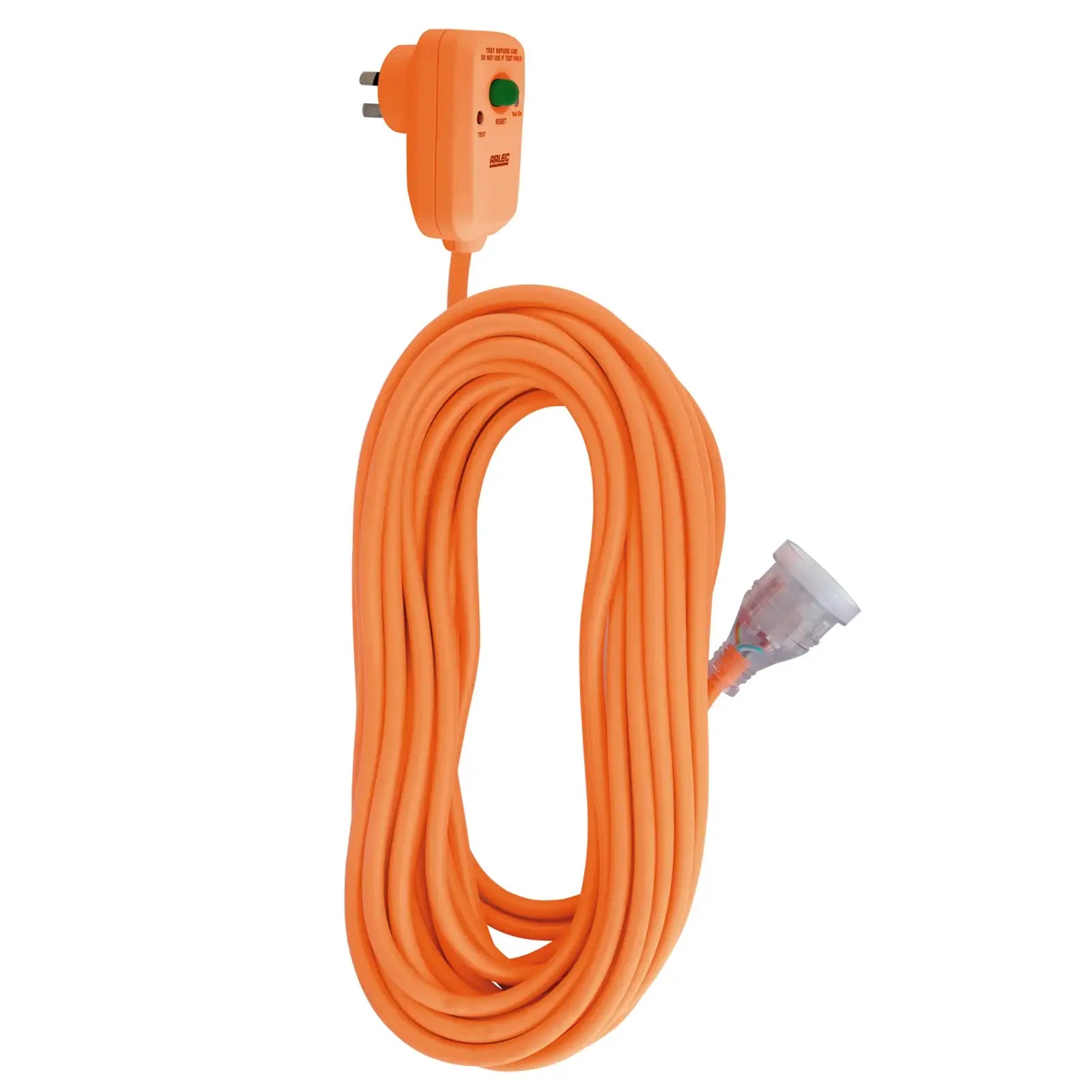 Arlec 15m Safety Extension Lead with Inline RCD