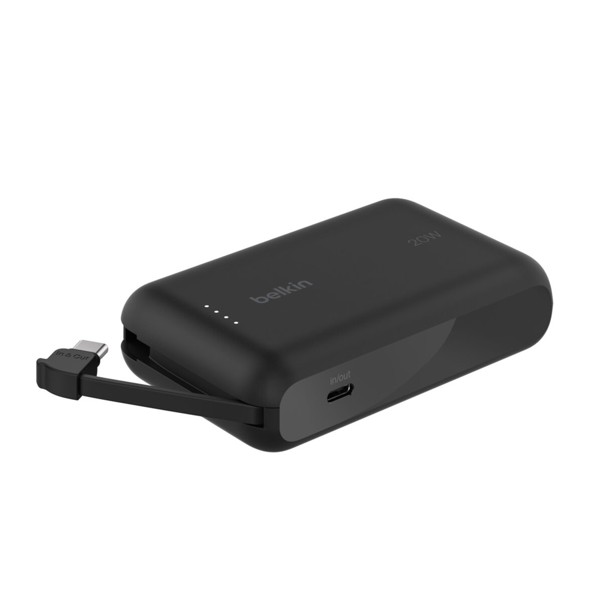 Belkin Power Bank 10K with Integrated Cable